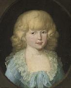 unknow artist, Portrait of a young boy, probably Louis Ferdinand of Prussia